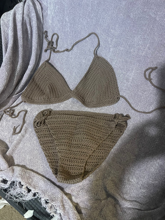 Handmade Crochet two piece swimsuit